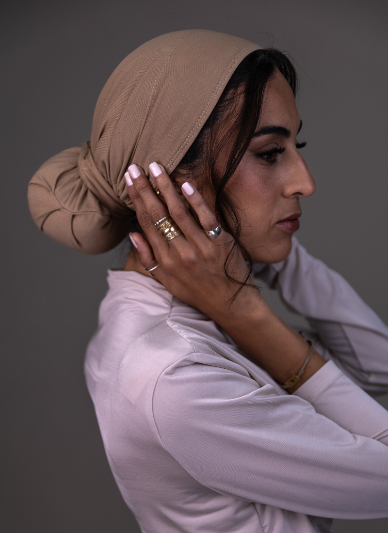 Hair Cover - Beige