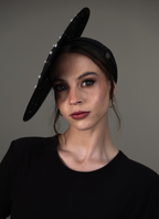 Hair Cover - Paillettes noires