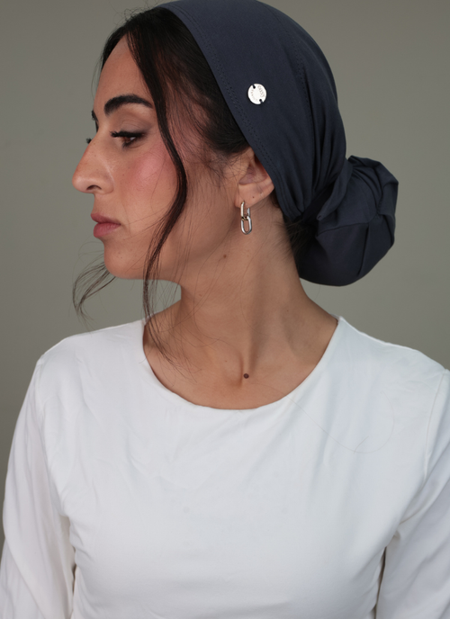 Hair Cover - אפור כהה