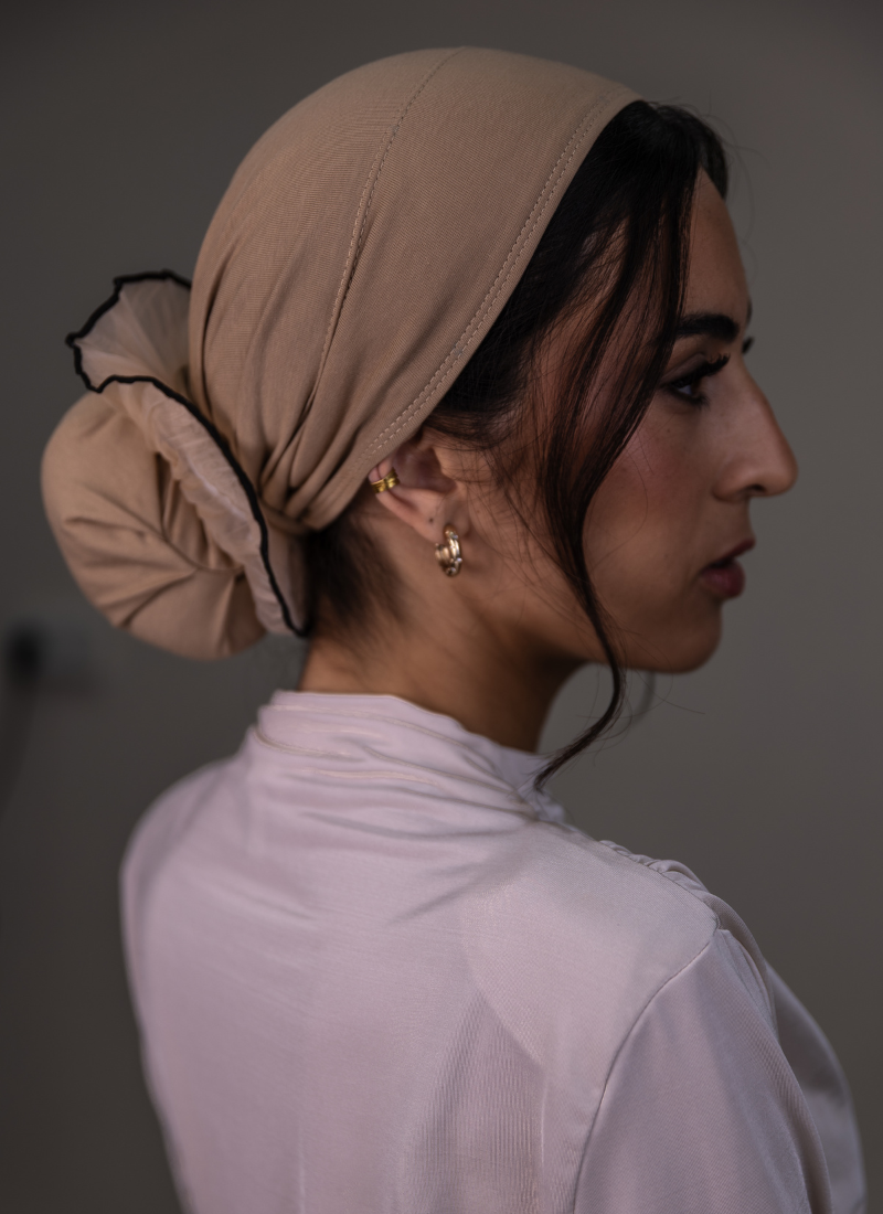 Hair Cover - Beige