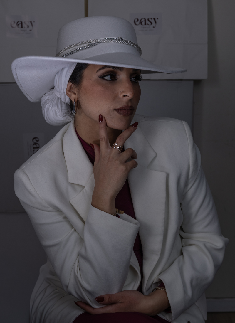 Hair Cover - White