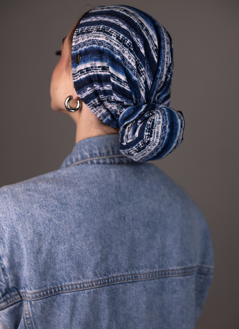 Hair Cover - Imprimé marin