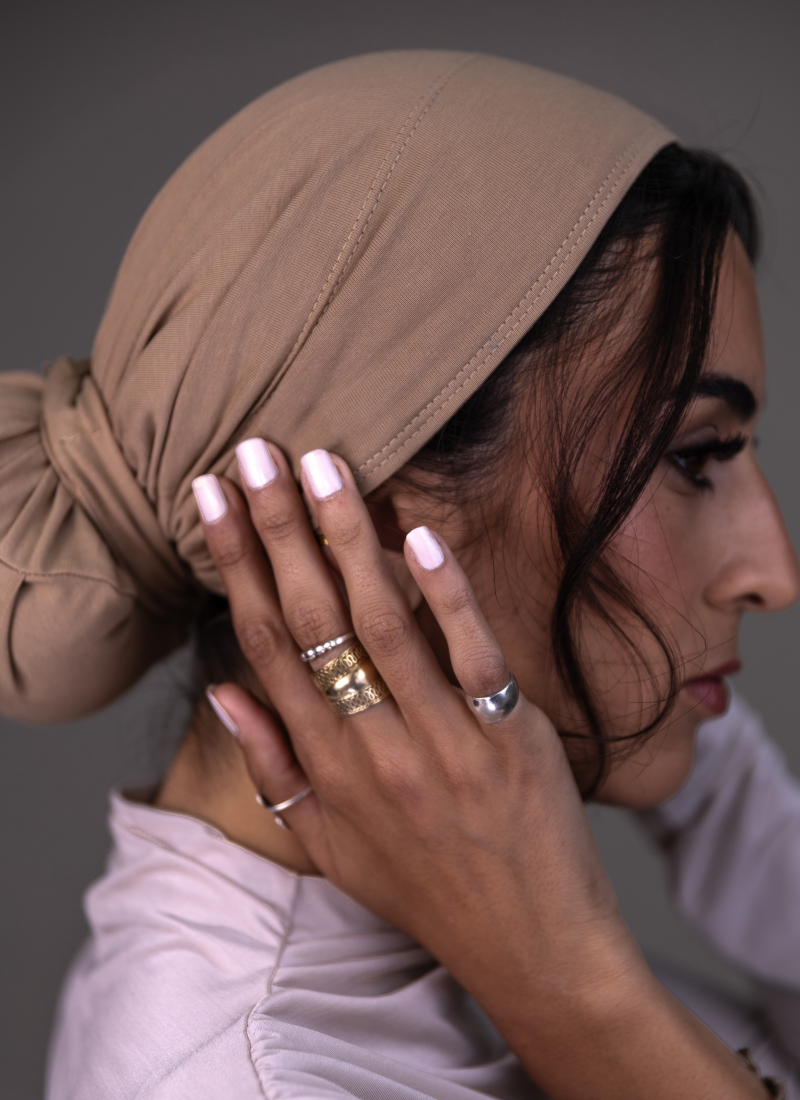 Hair Cover - Beige