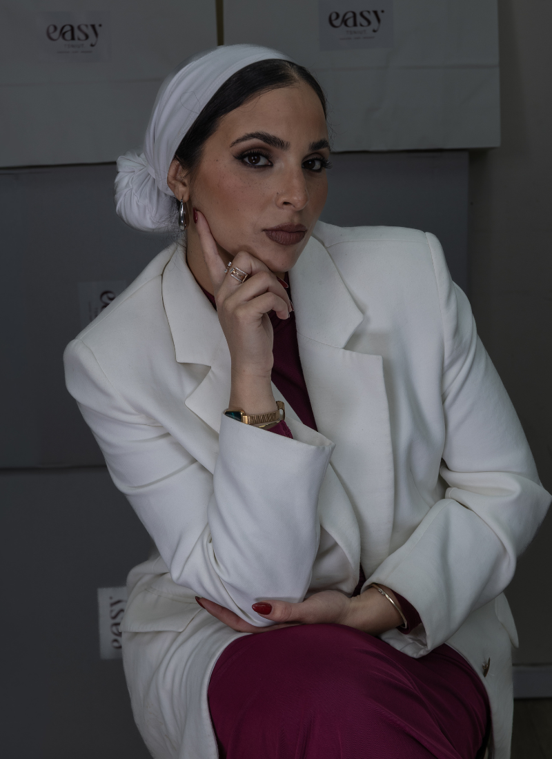 Hair Cover - White