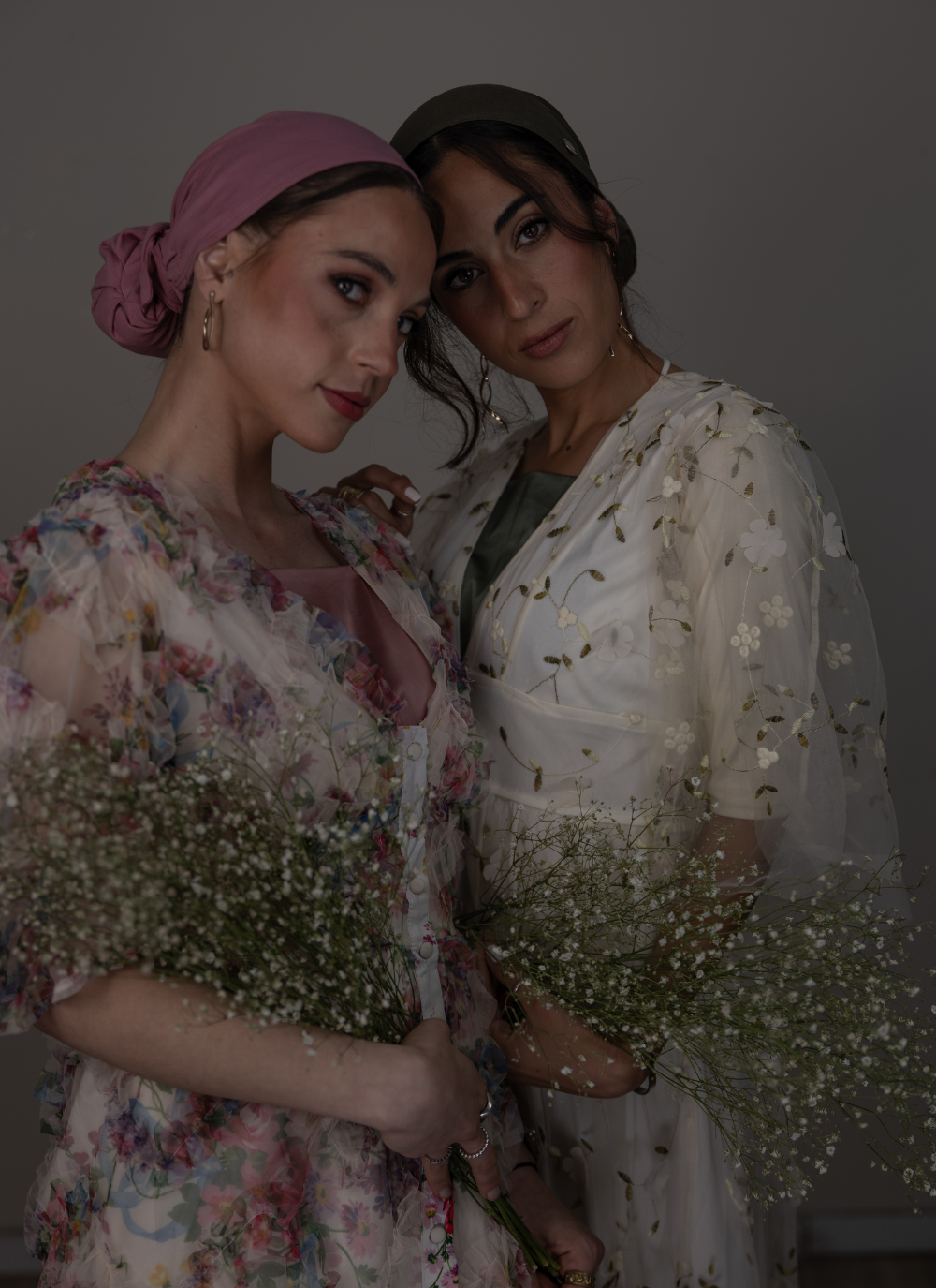 Hair Cover - Rose