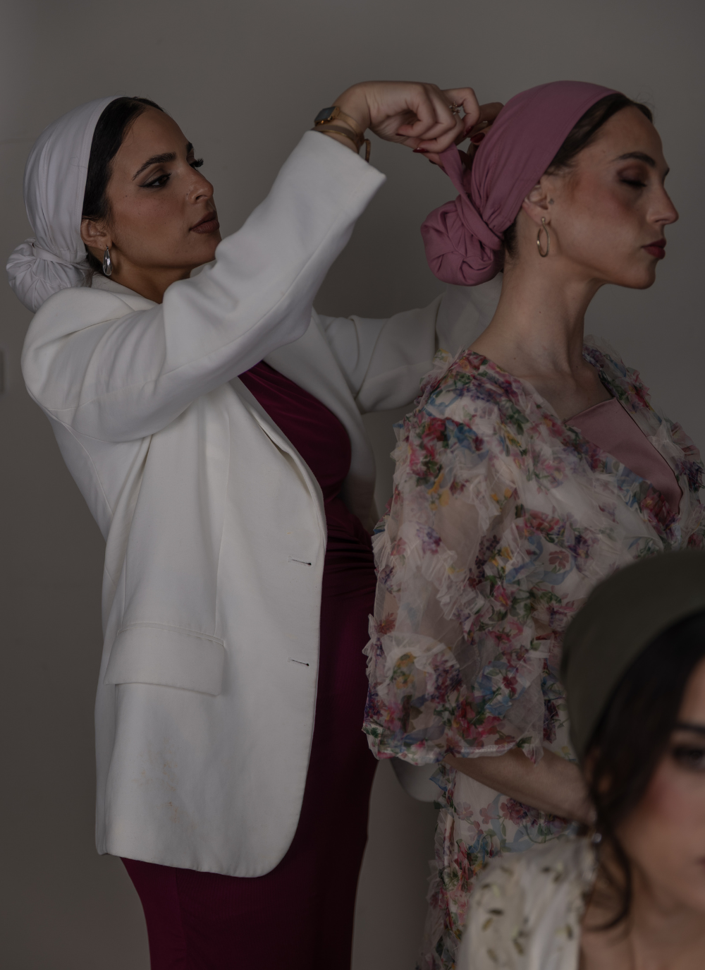 Hair Cover - Rose