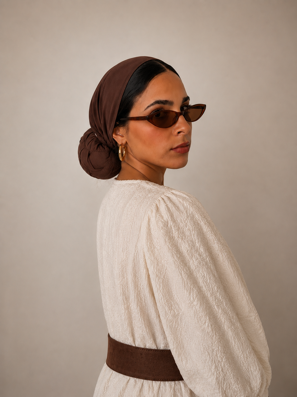 Hair Cover - Brown