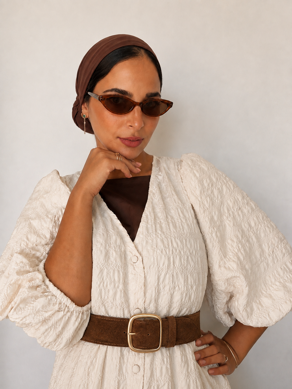 Hair Cover - Brown