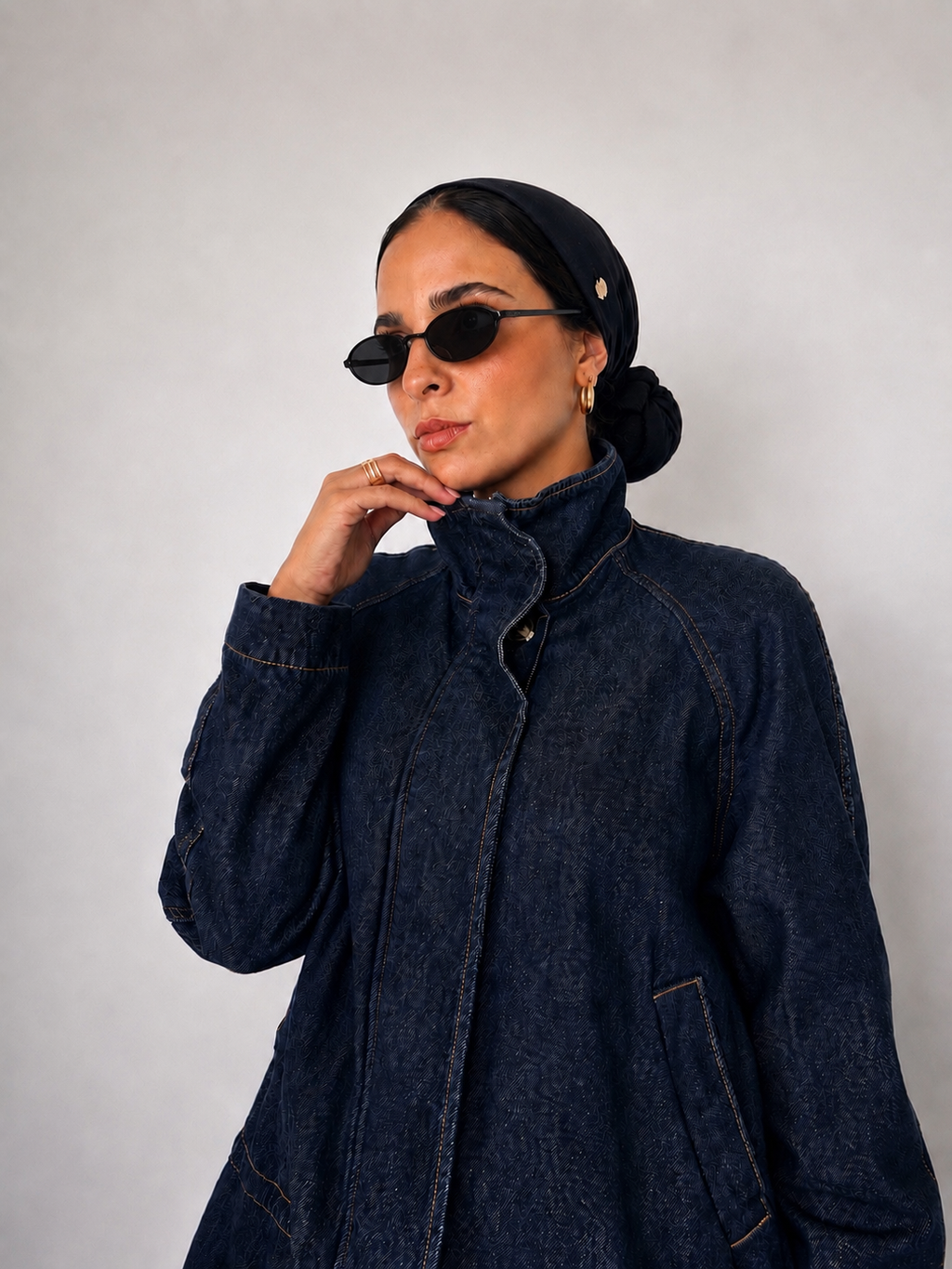 Hair Cover - Dark Blue
