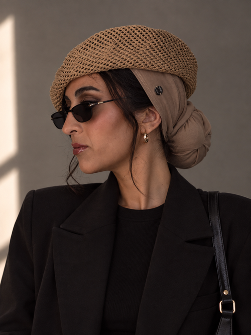 Hair Cover - Beige